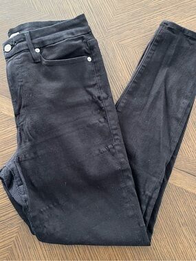 Good American Good Legs black jeans size 32/14
